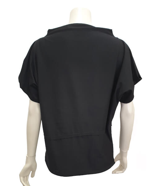 Shirt Baggy Black back – Dična